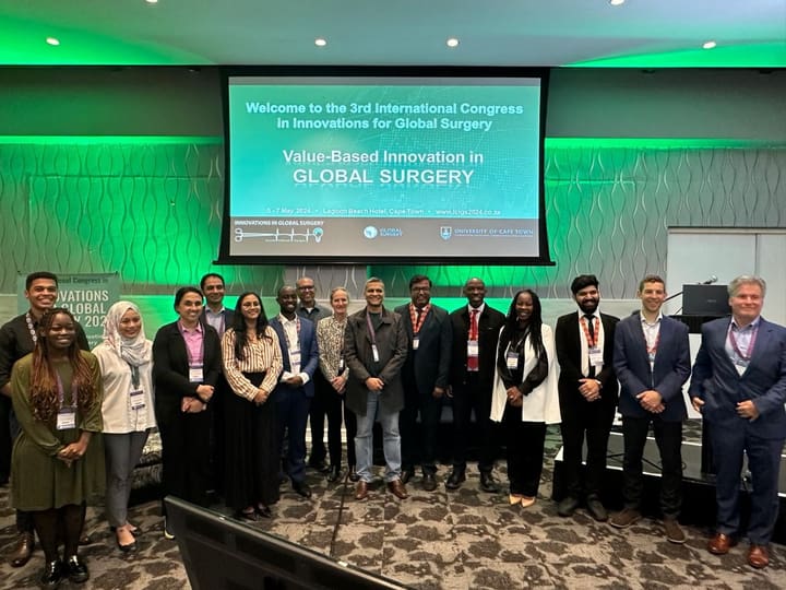 Congress participants gathered on stage at ICIGS 2024