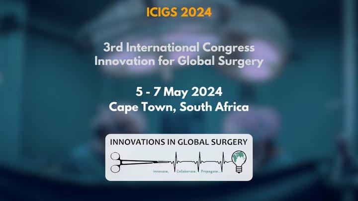ICIGS 2024 congress banner for Cape Town, South Africa