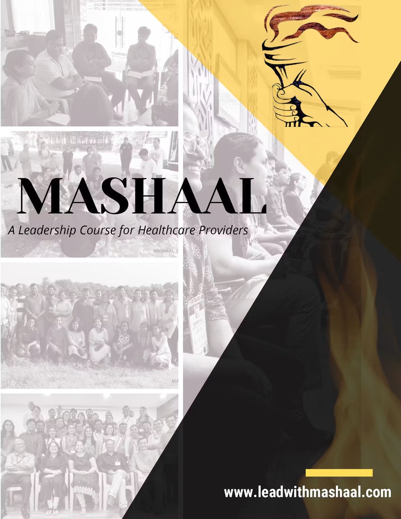 ICIGS 2025 MASHAAL leadership workshop brochure, page 1