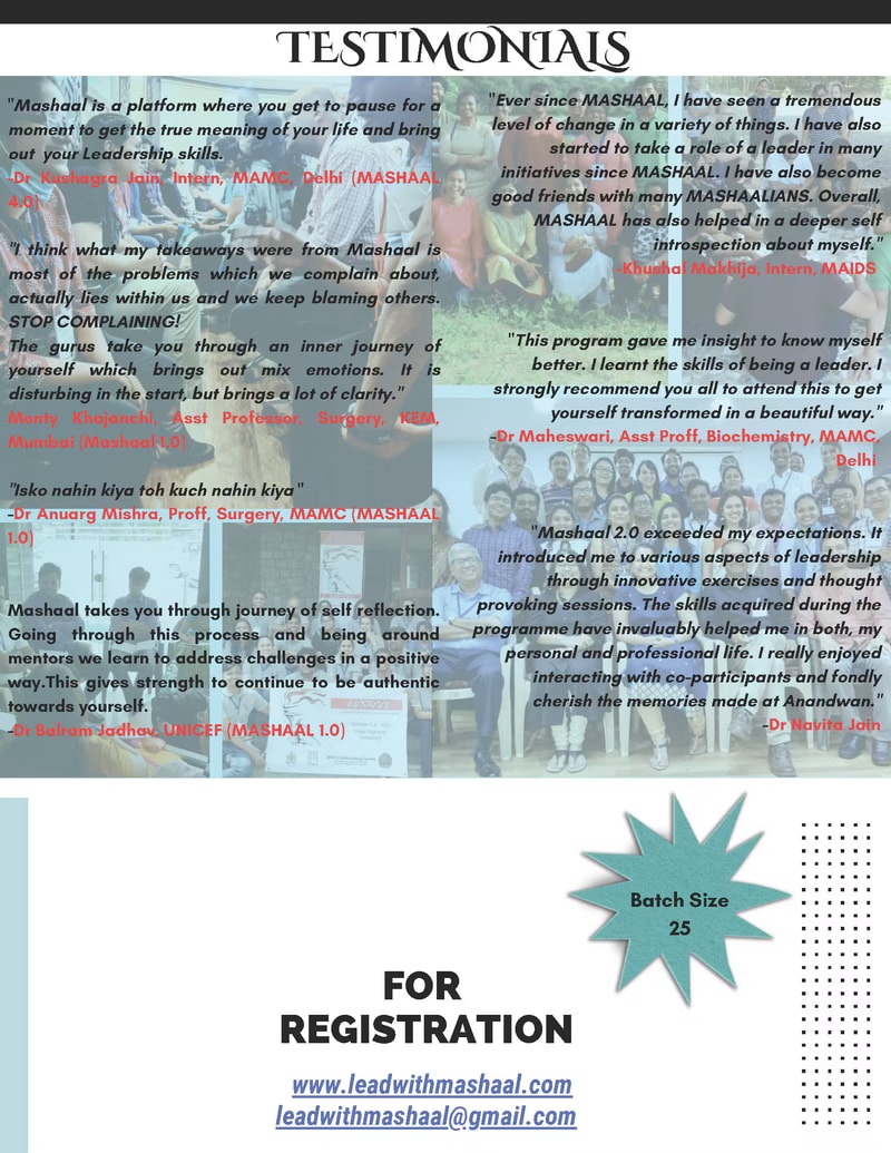 ICIGS 2025 MASHAAL leadership workshop brochure, page 4
